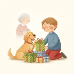 Presents at Nana's House - Social Story PDF