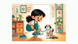 Taking My Dog for a Fun Walk - Social Story PDF