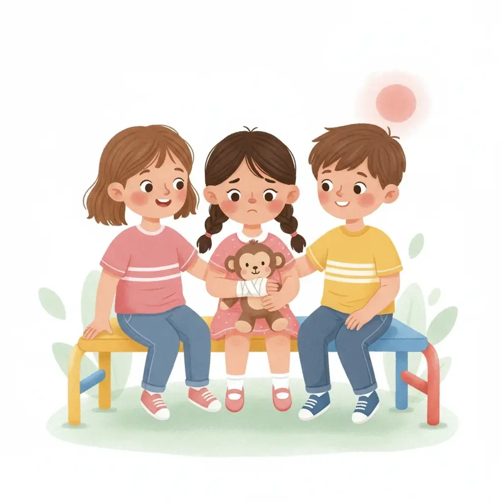 When I Hurt My Hand at the Park - Social Story