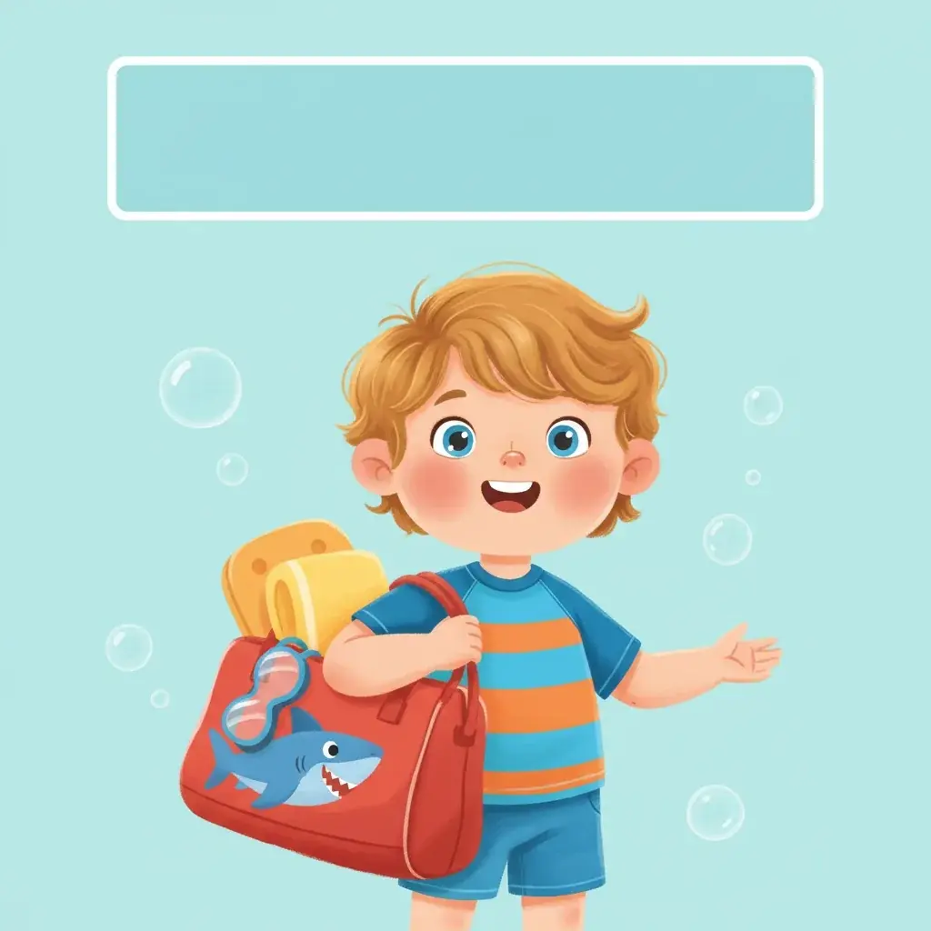 Henry's Fun Swim Class Adventure - Printable Social Story