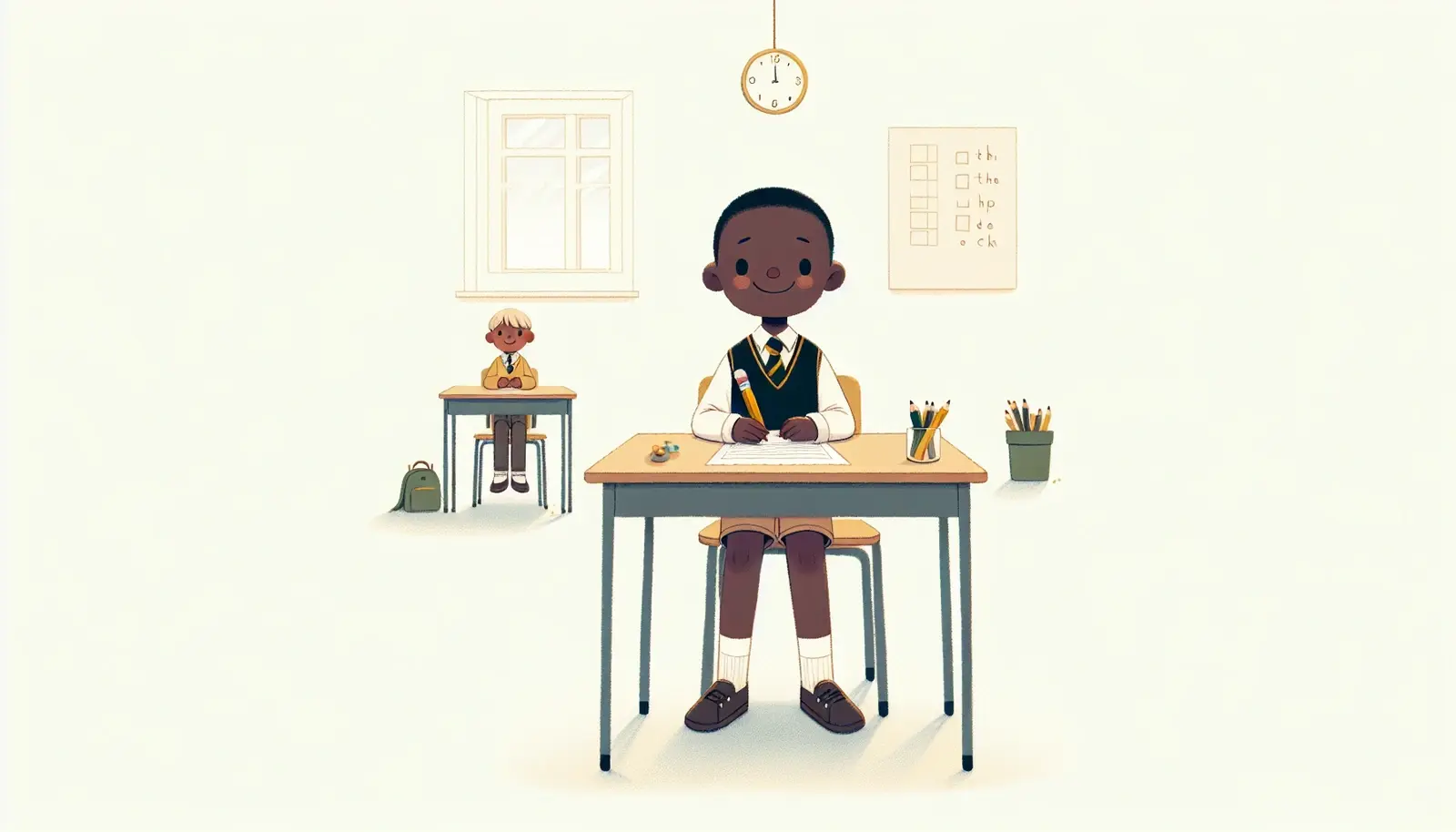 Calma y Confianza en el Examen - Social Story PDF