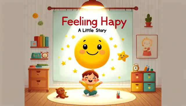 Feeling Happy: A Little Story - Printable Social Story