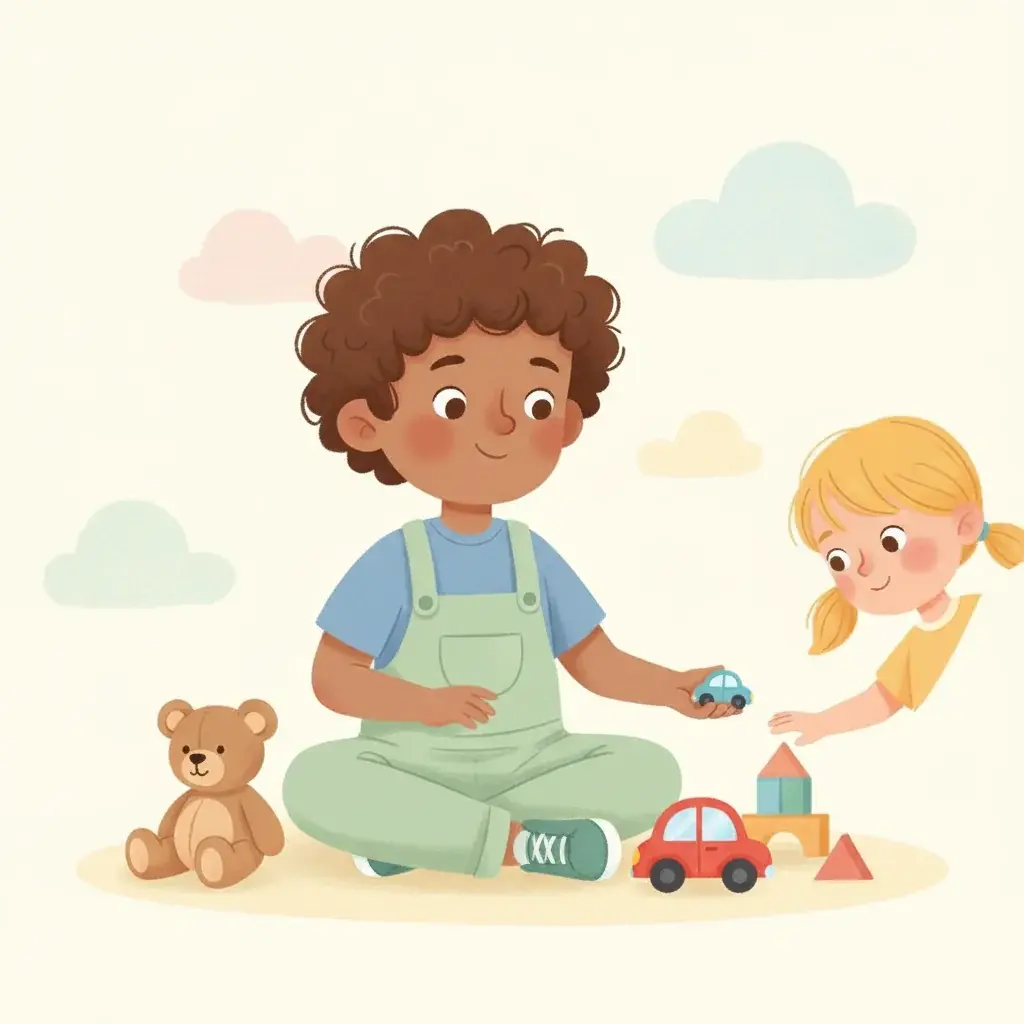 Calm Down with Charlie: Learning to Share