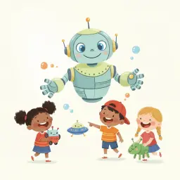 Friendly Robots and New Adventures Social Story