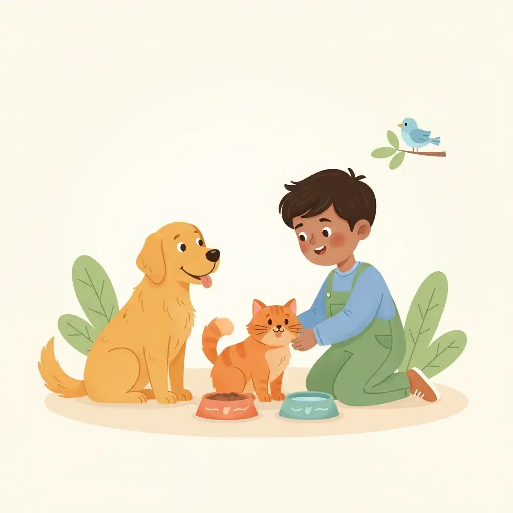 Caring for Our Animal Friends Every Day - Social Story