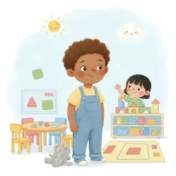 أين أنا الآن؟ Social Story PDF