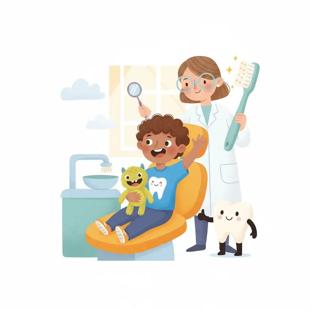 Brave Ben's Fun Trip to the Dentist - Social Story