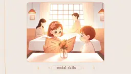 Dining Out with Family - Printable Social Story