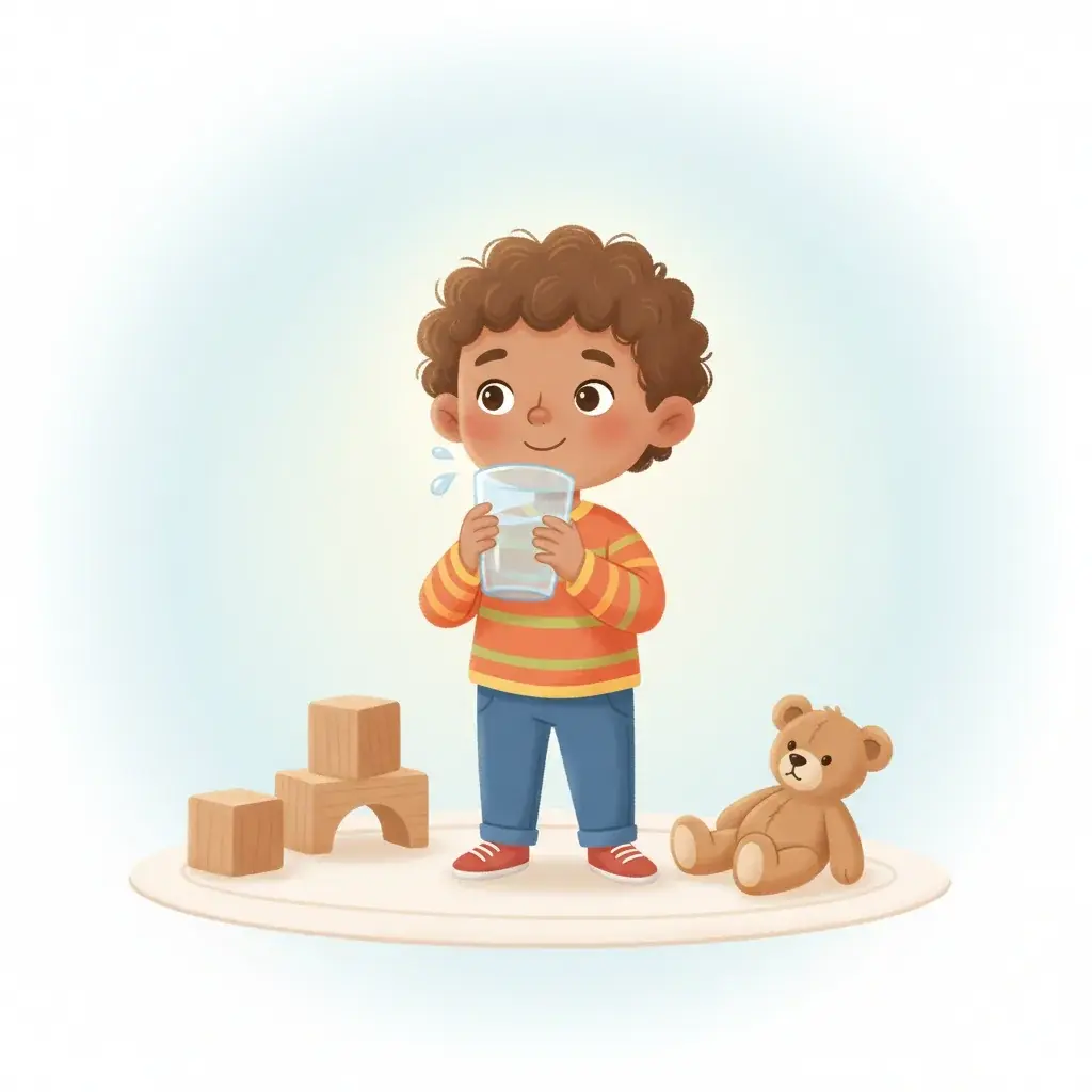 Can I Have a Drink, Please? - Social Story PDF