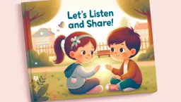 Let's Listen and Share! Printable Social Story