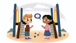 Sharing Kind Words with Friends - Printable Social Story