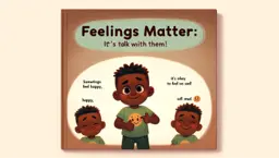 Feelings Matter: Let's Talk About Them! Social Story