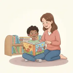 Вечер сказок в библиотеке - Printable Social Story