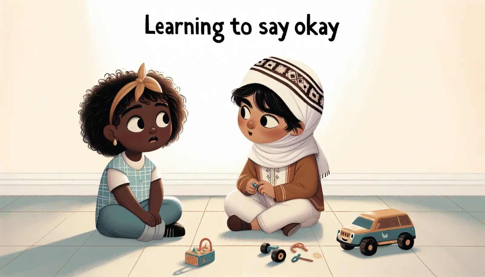 Learning to Say Okay: A Printable Social Story