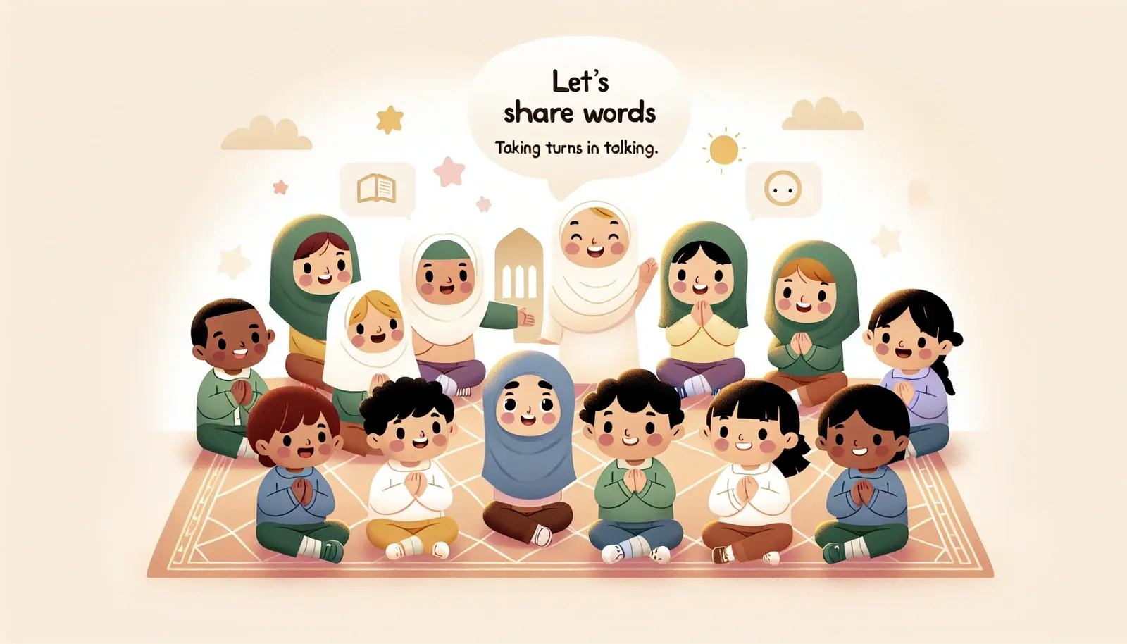 Let's Share Words: Taking Turns in Talking