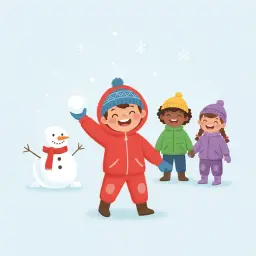Winter Fun at Day Camp Social Story