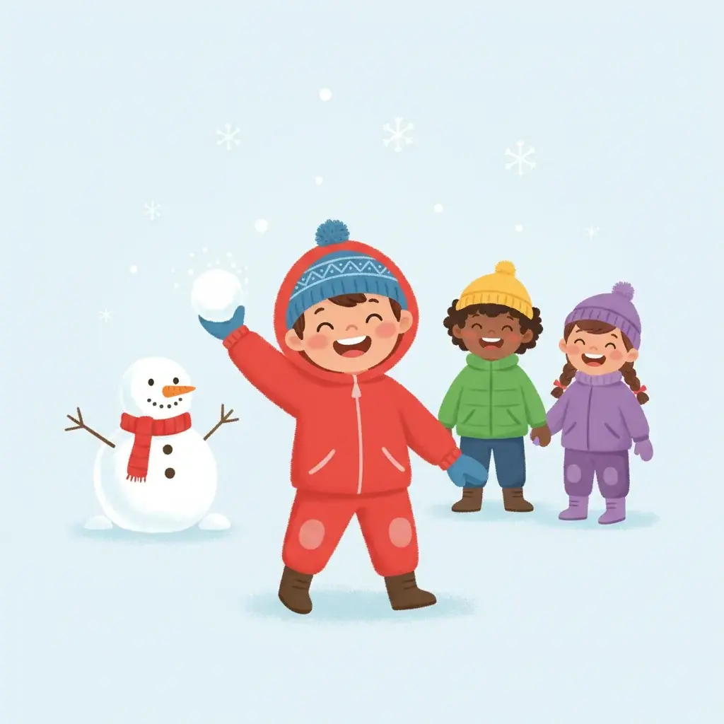 Winter Fun at Day Camp Social Story