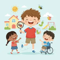 Thomas's Journey: Friends and Fun at School