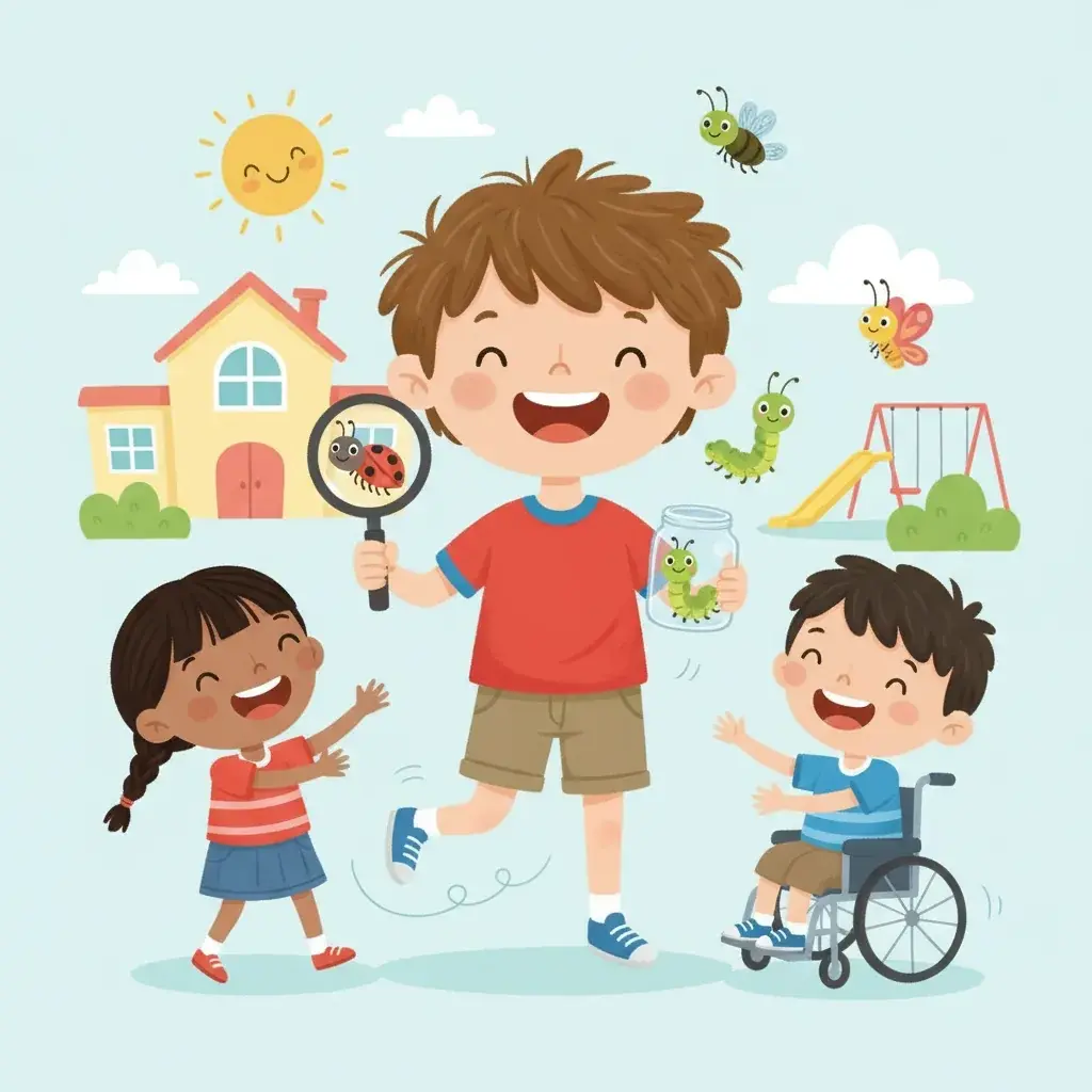 Thomas's Journey: Friends and Fun at School