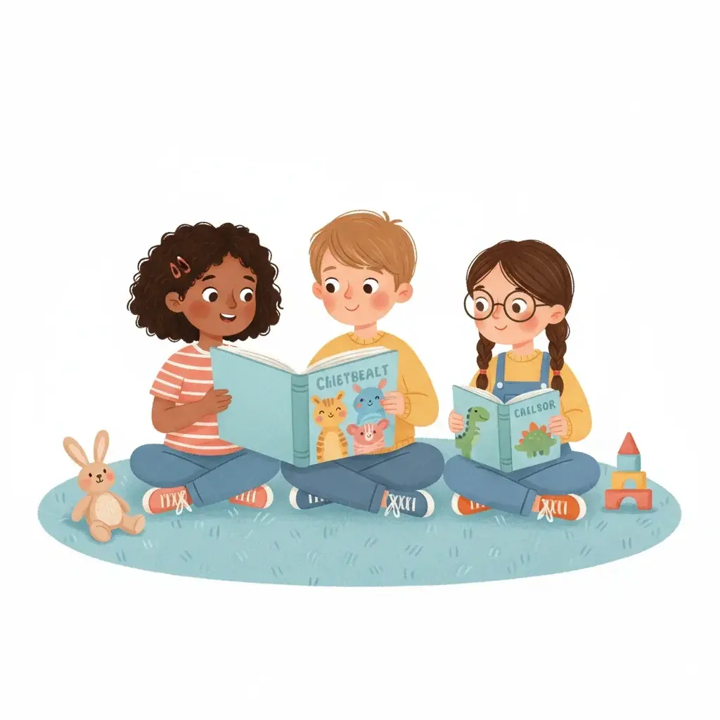 Sharing Books Without Getting Upset - Social Story PDF