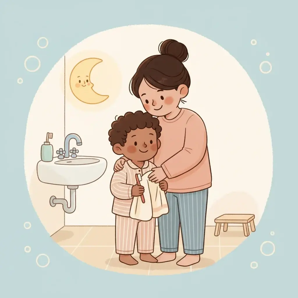 Cozy Bedtime Routine Tonight - Printable Social Story