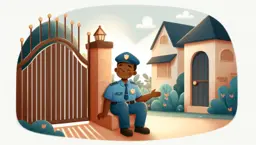 Meet the Friendly Watchman at the Gate - Social Story