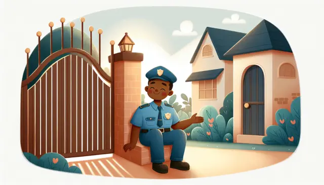 Meet the Friendly Watchman at the Gate - Social Story