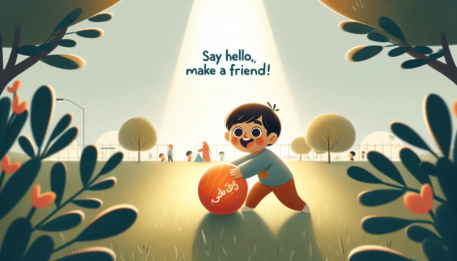 Say Hello, Make a Friend! Printable Social Story