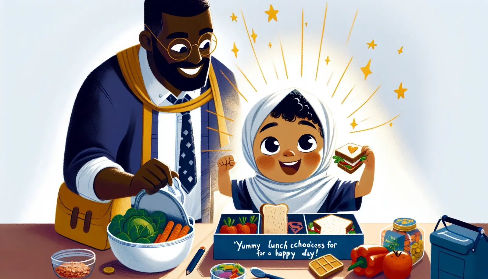 Yummy Lunch Choices for a Happy Day